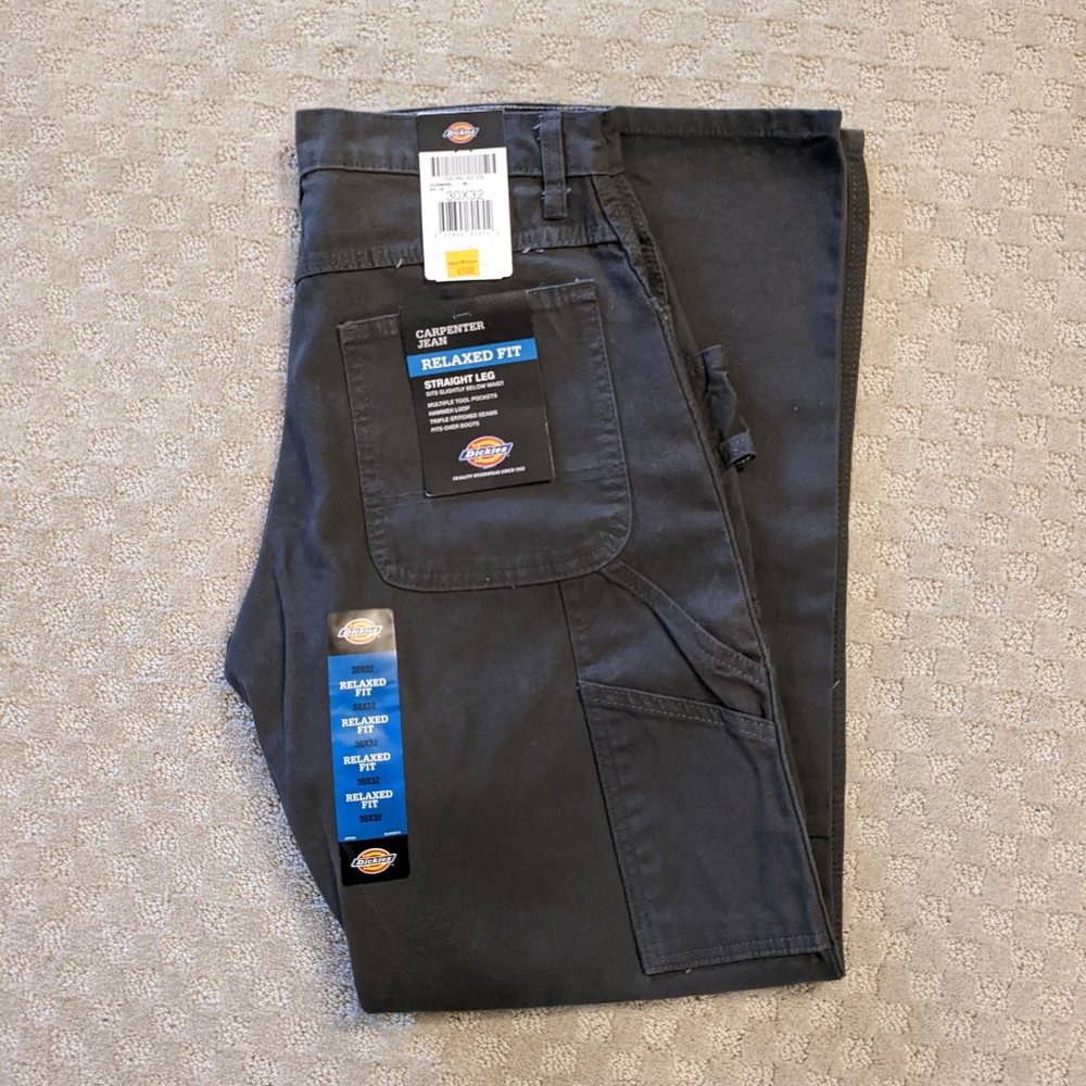 Dickie's Relaxed Fit Carpenter Jeans - NEW WITH TAGS